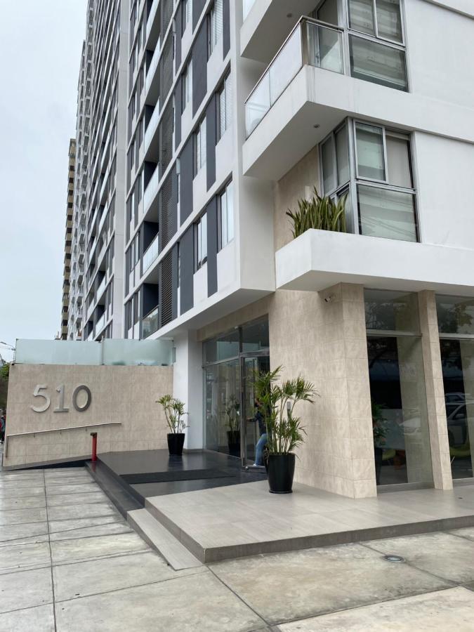 Hermoso Apartamento Con Piscina Miraflores- Canvas Lima Ngoại thất bức ảnh