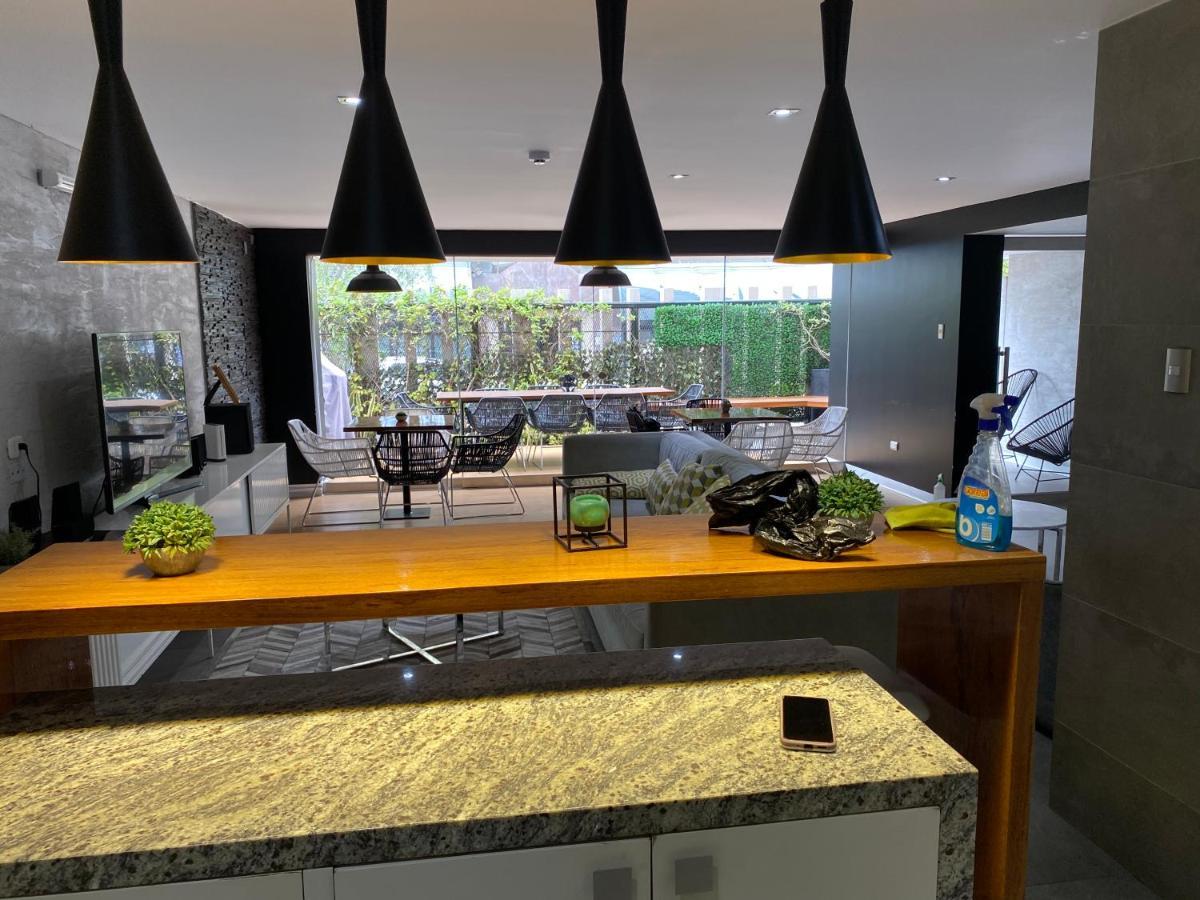 Hermoso Apartamento Con Piscina Miraflores- Canvas Lima Ngoại thất bức ảnh