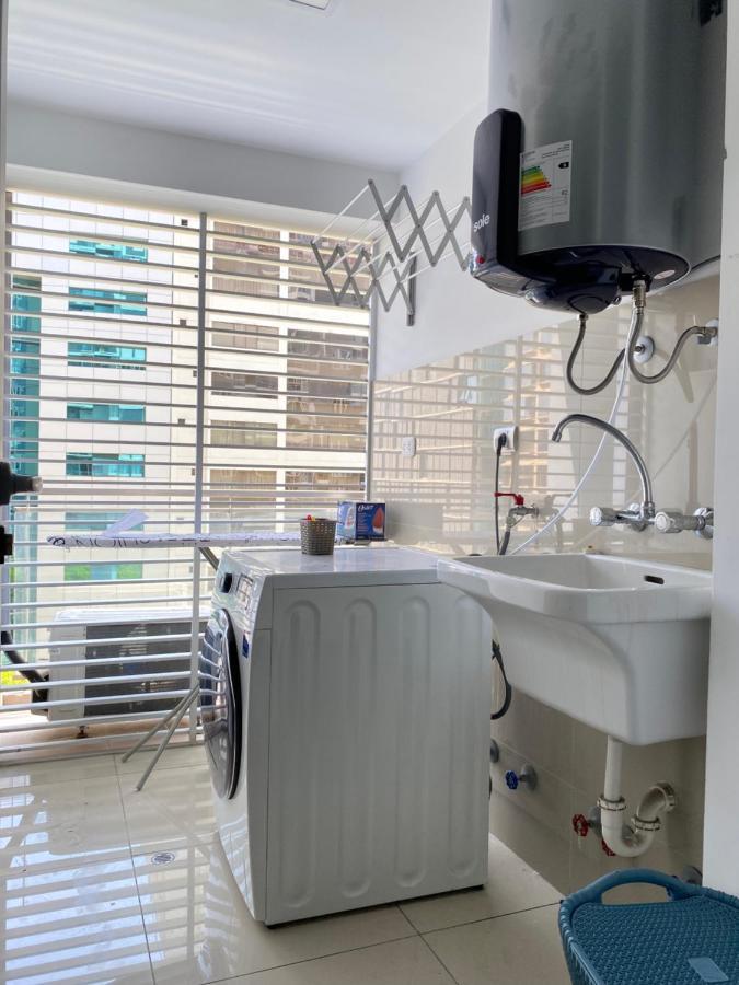 Hermoso Apartamento Con Piscina Miraflores- Canvas Lima Ngoại thất bức ảnh